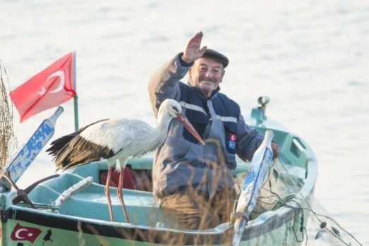 Bursa’da eski dostlar buluştu! Adem Amca, Yaren Leyleğe kavuştu