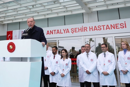 Erdoğan: Türkiye sağlık merkezi haline geldi