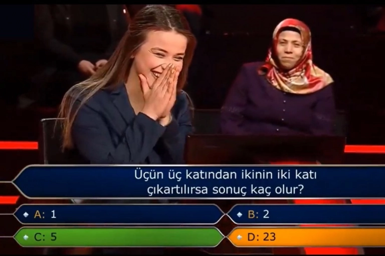 İki üniversiteyi bitirip ilkokul sorusunu bilemedi!
