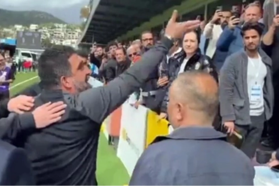 Seçil Erzan tezahüratları Arda Turan’ı çileden çıkardı