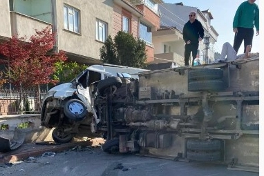 Bursa'da feci kaza