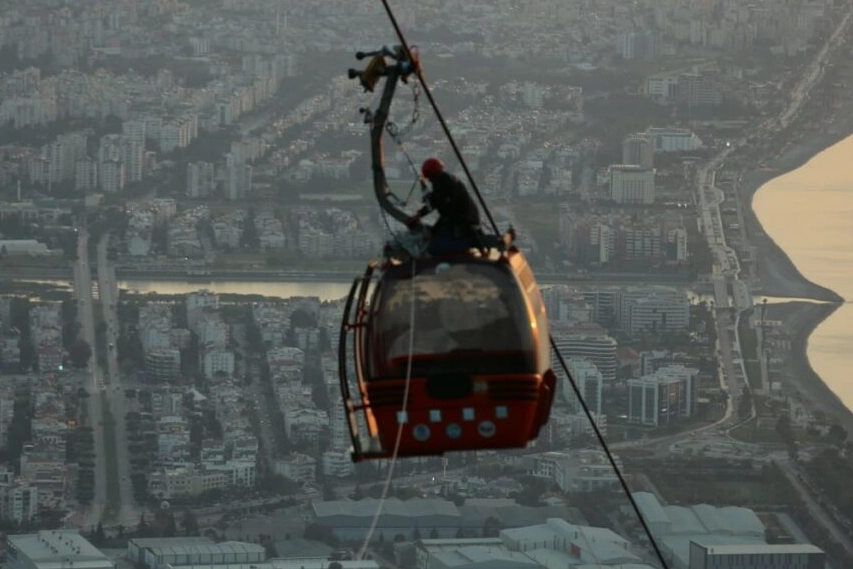 Antalya’da teleferik kazası… Kurtarma çalışmaları tamamlandı