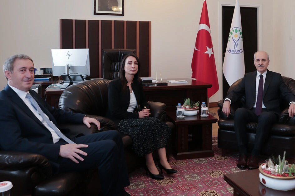 Kurtulmuş’tan DEM Parti’ye ziyaret