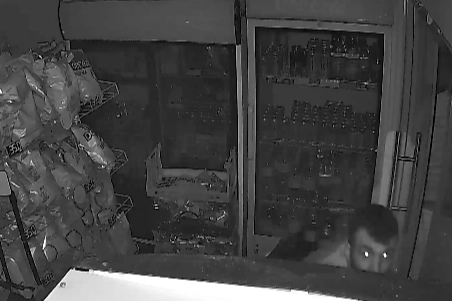 Kuruyemişçiye girenler güvenlik kamerasına yakalandı