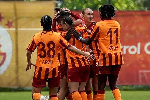 Galatasaray Kadın Futbol Takımı şampiyon oldu