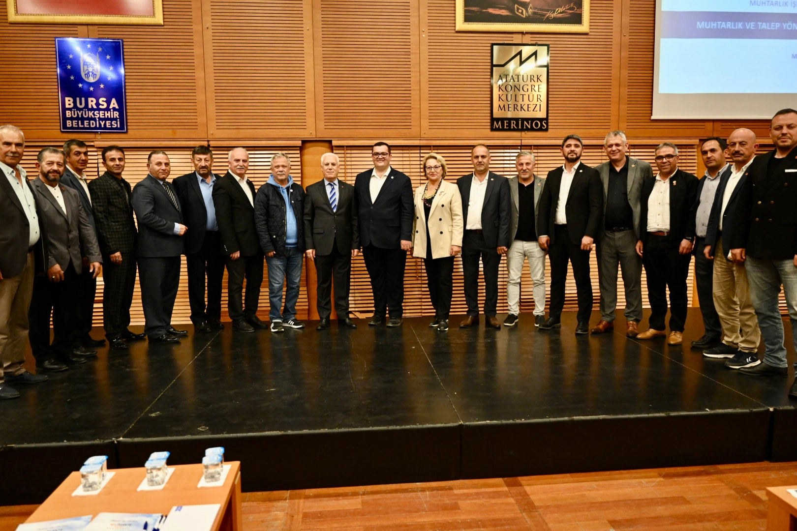 Bursa’da muhtarlarla büyük buluşma