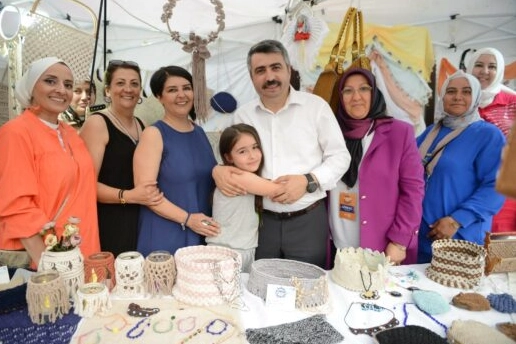 Başkan Yılmaz: “Güçlü kadın, güçlü aile, güçlü Yıldırım”