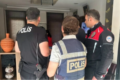Bursa’da masaj salonlarına şok baskın
