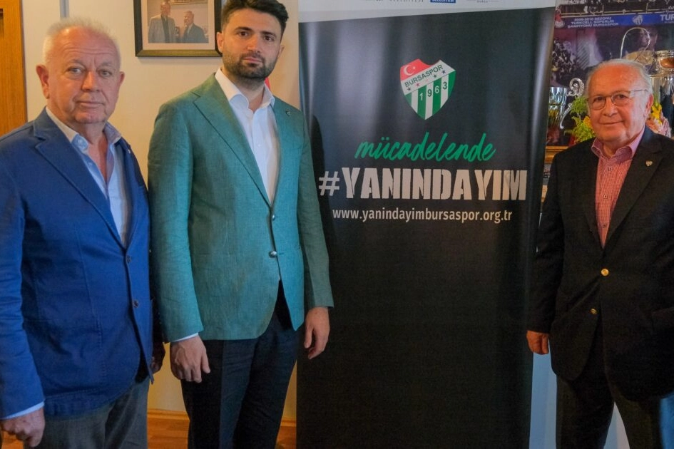 Bursaspor’un ‘Yanındayım’ kampanyası büyüyor