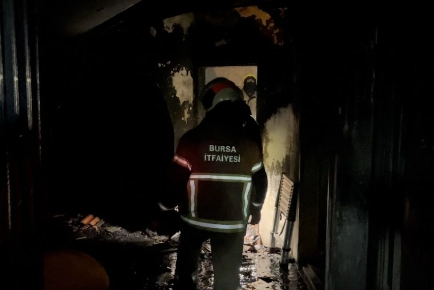Bursa'da kahreden olay! Yaşlı kadın yangında can verdi