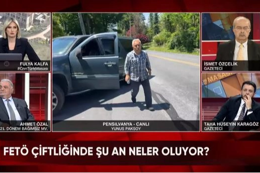 FETÖ’cüler canlı yayında muhabire saldırdı