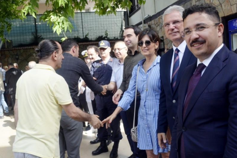 Bursa’da Mudanya protokolü bayramlaştı