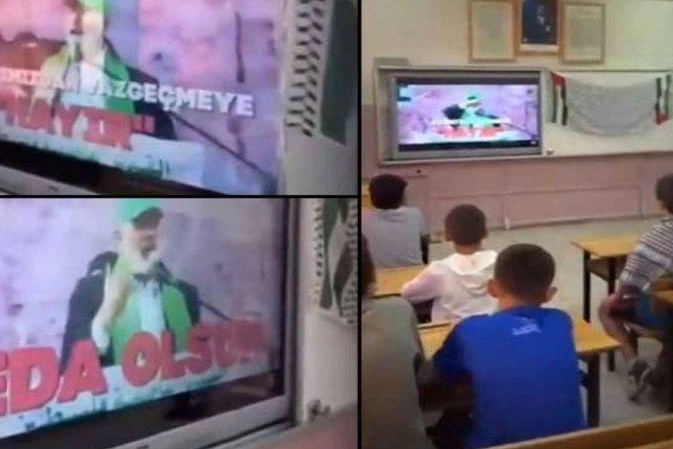 Devlet okulunda Hamas videosu izletildi: Valilik soruşturma başlattı