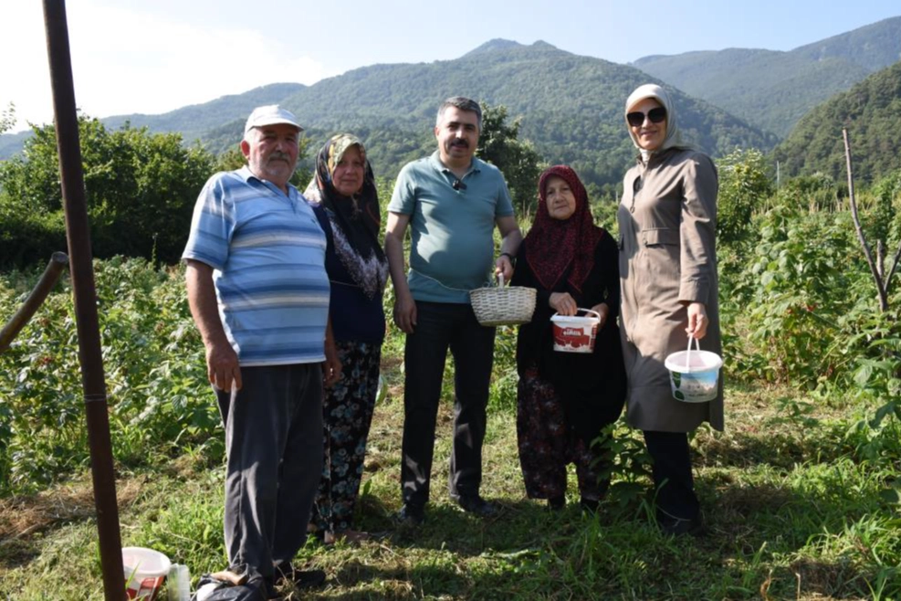 Yıldırım’da tarladan sofraya kadın eli