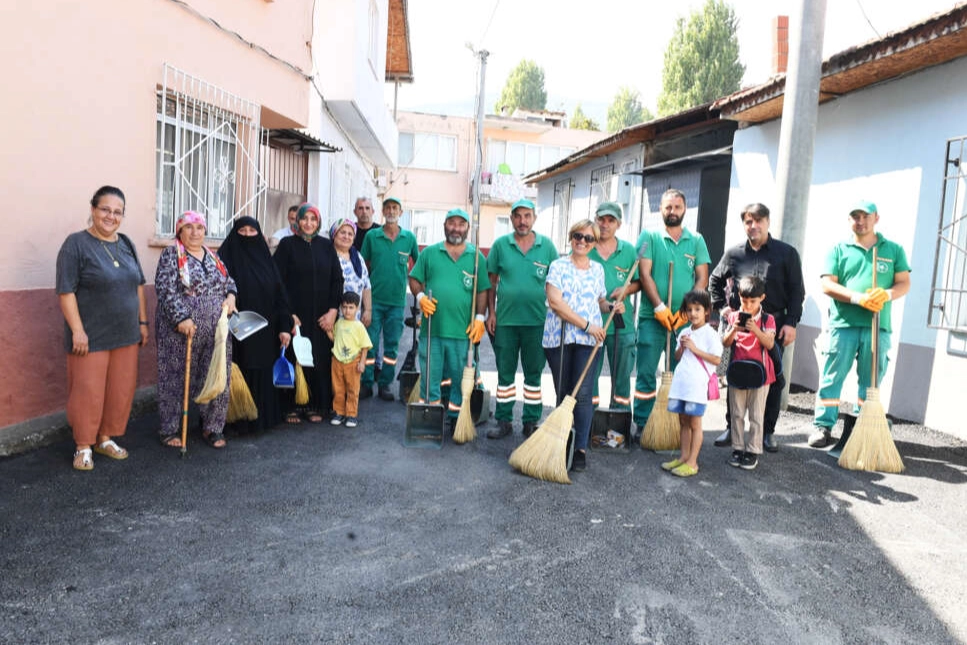 Temiz bir Osmangazi için vatandaş belediye el ele