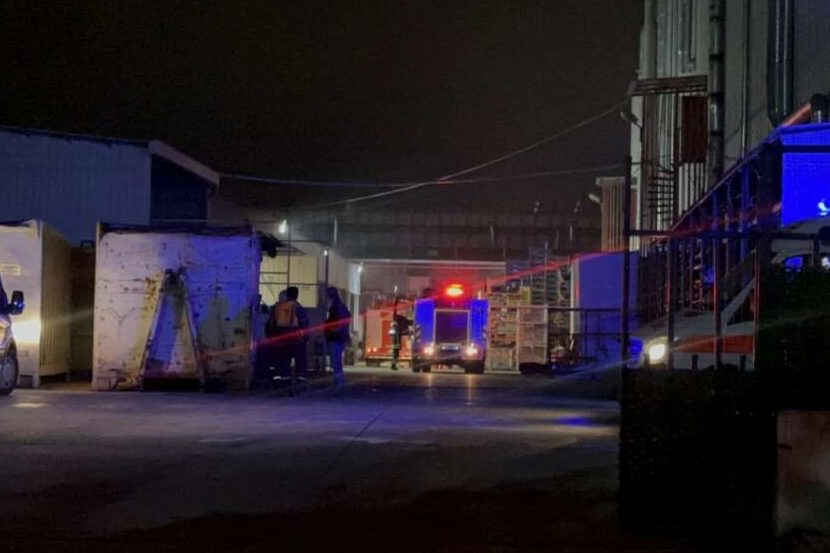 Bursa’da korkutan fabrika yangını