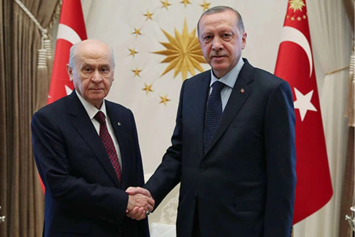 Cumhurbaşkanı Erdoğan’dan Devlet Bahçeli’ye destek