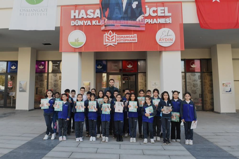 Bursa'da çocuklar bu kütüphaneyi çok sevdi