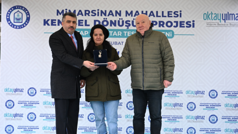 Bursa Yıldırım'da yüzler gülüyor