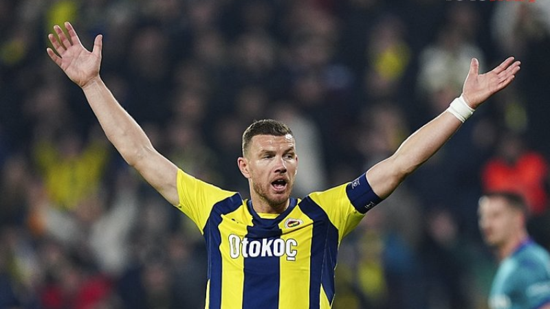 Fenerbahçe'de flaş sakatlık! Edin Dzeko