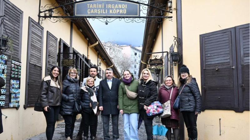 Bursa'nın tarihi mekanında güzel görüntüler