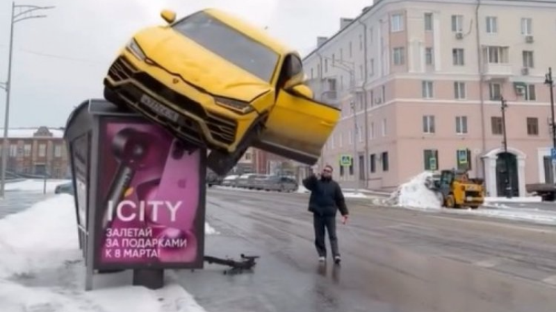 Böyle bir kaza ne duydunuz ne de gördünüz...