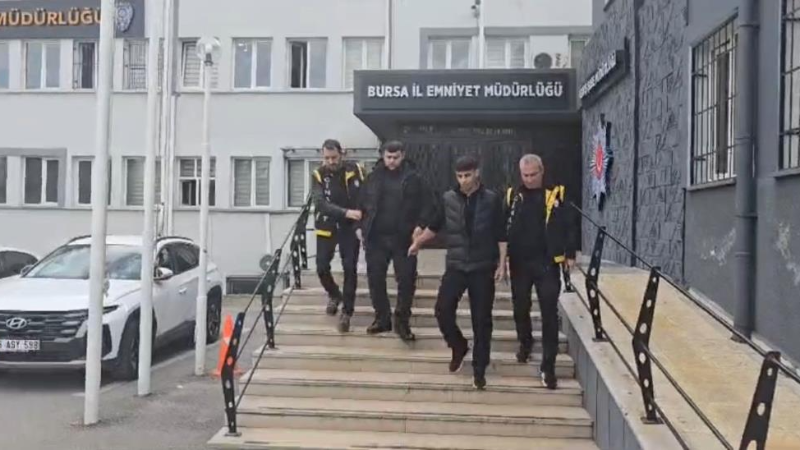 Bursa'da o saldırganlar yakalandı