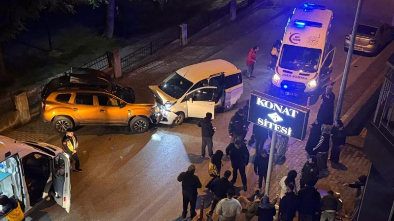 Bursa'da uyuyan kalan sürücü dehşet yaşattı