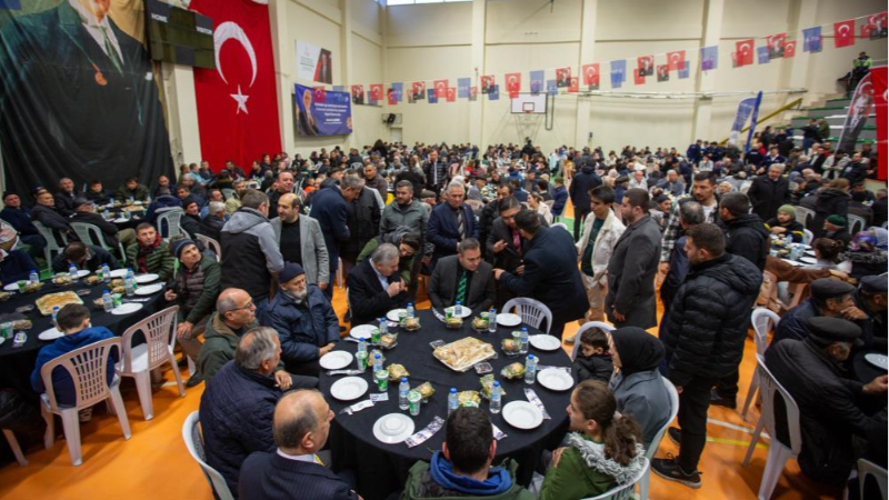 Bursa Keles'te Ramazan sofraları paylaşıldı