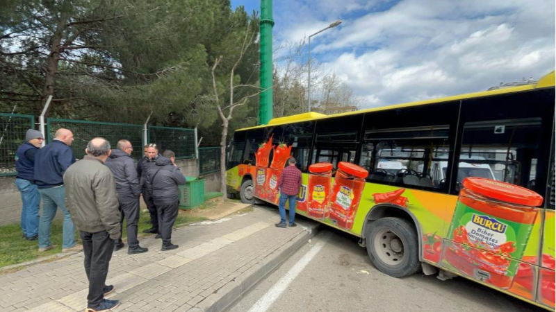 Bursa'da dehşet anları...