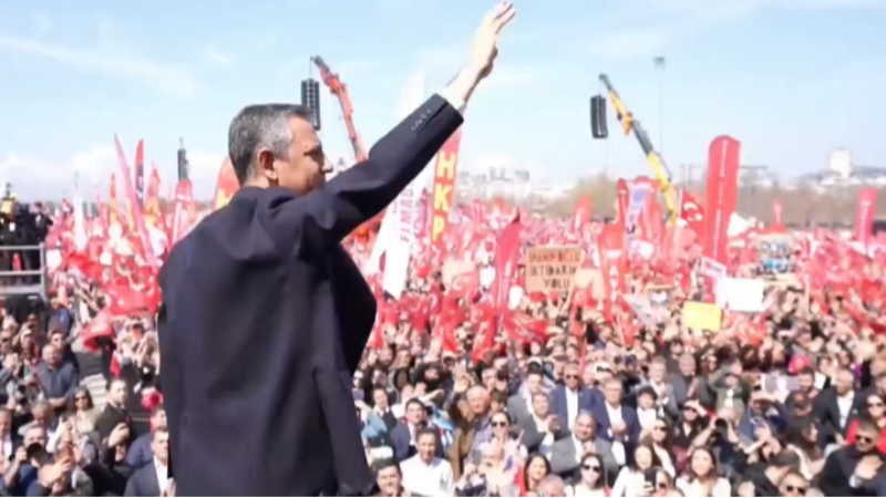 Maltepe'de büyük miting: Yüzbinler miting alanına akın etti