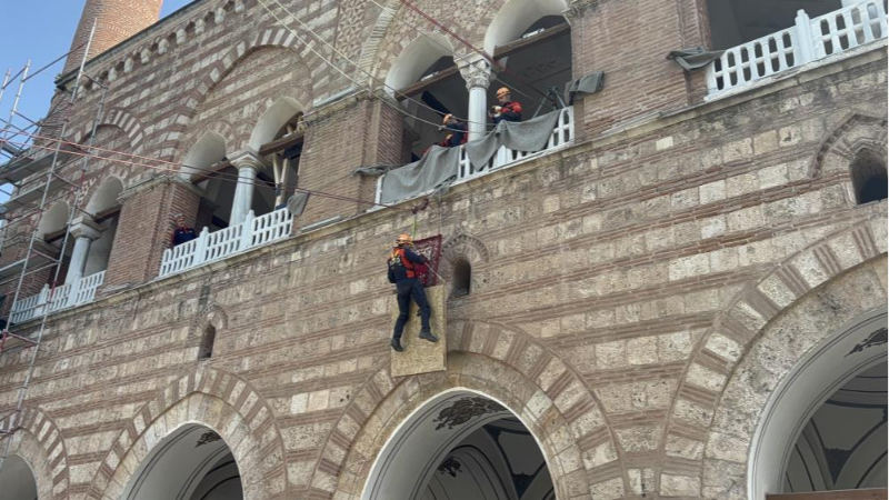 Bursa'da kültürel miras için afet tatbikatı