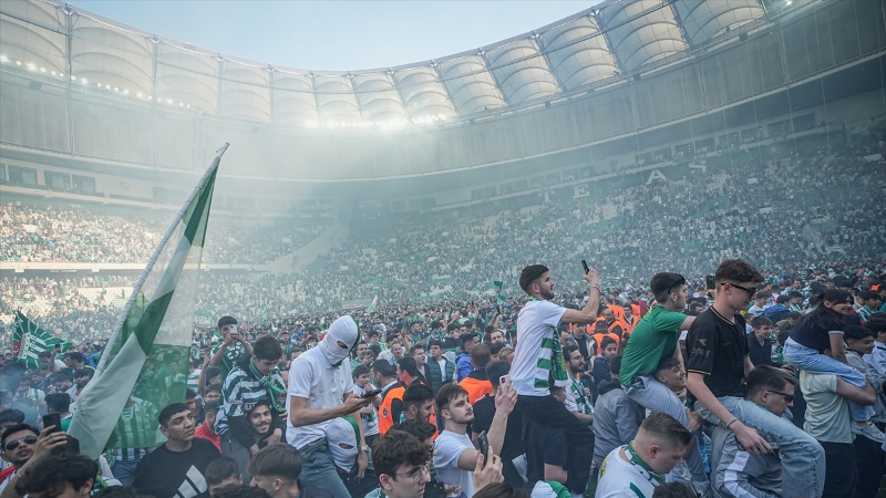 Bursaspor taraftarına yasak yok ancak kontejyan var...