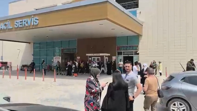 Bursa'da hayat durdu; Deprem sonrası hastanede panik anları