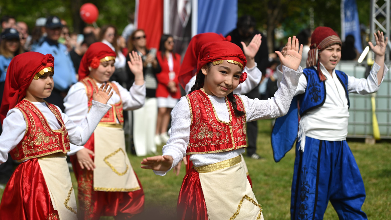 Bursa'da çocuklar 23 Nisan'ı işte böyle kutladı!