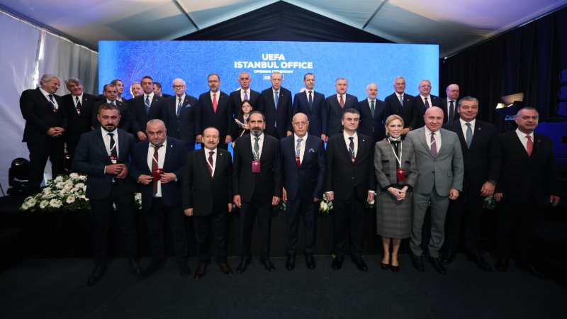 UEFA İstanbul Ofisi açıldı