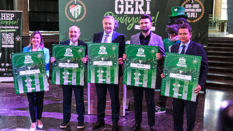 Başkan Çelik Bursaspor için hayalini açıkladı; Avrupa'da şampiyonluk...