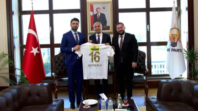 Bursaspor'dan Efkan Ala’ya ziyaret