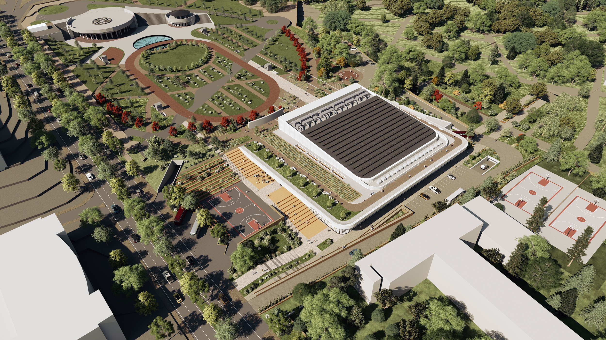Atatürk Spor Salonu’nun temeli törenle atıldı