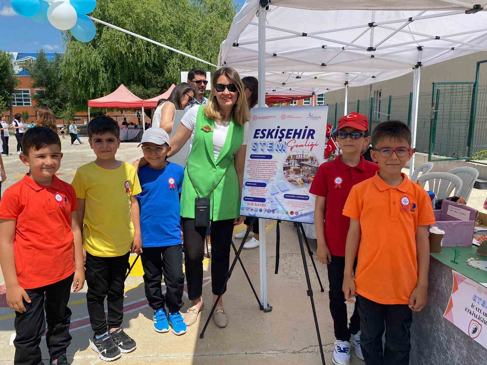 Eskişehir Vali Münir Raif İlkokulun ‘STEM Şenliği’ etkinliğinde
