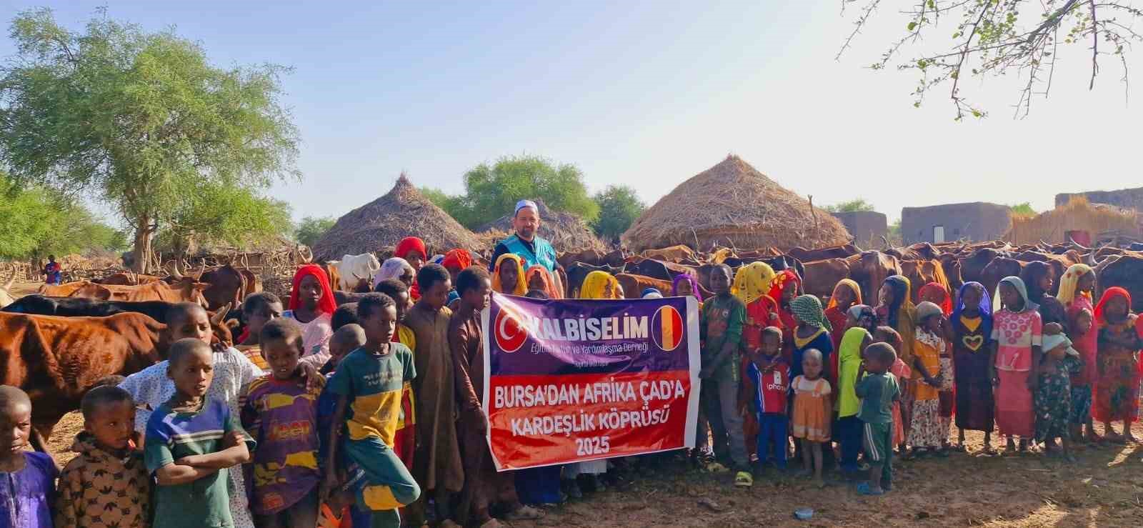 Kalbiselim Derneği’nden Afrika’da yetimlerin yüzünü güldürdü
