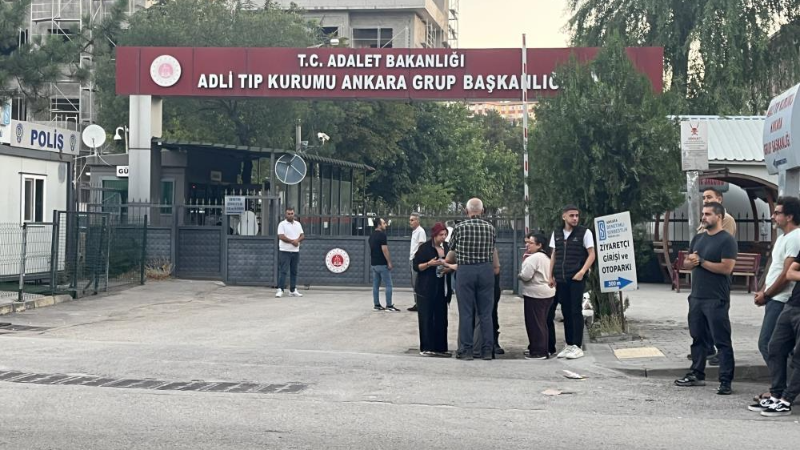 Orman şehitlerinin naaşları Ankara'ya getirildi