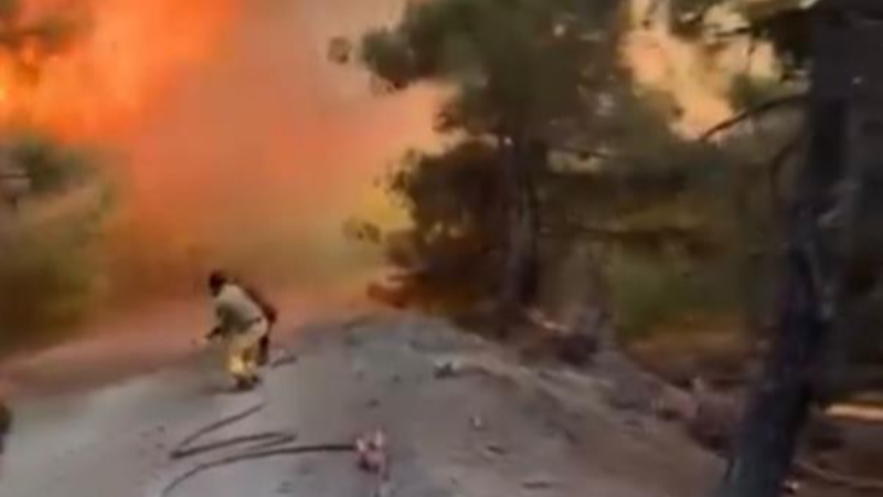 Onlar birer kahraman savaşçı; Bursa'da takdire şayan hareket