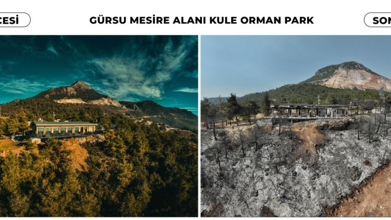 O eski halinden eser yok şimdi!