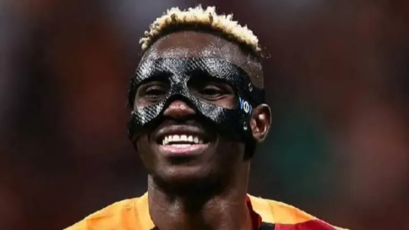 Osimhen, Galatasaray taraftarını heyecanlandırdı