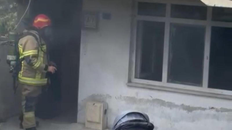 Bursa'da itfaiye yine hızır gibi yetişti