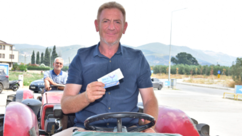 Bursa'da çiftçilerin yüzü böyle gülüyor; Ödemeler yapıldı