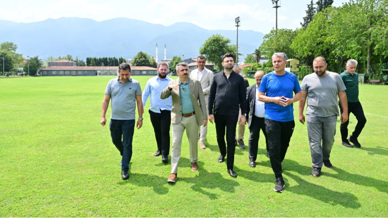 Bursaspor'un yuvası yenileniyor...