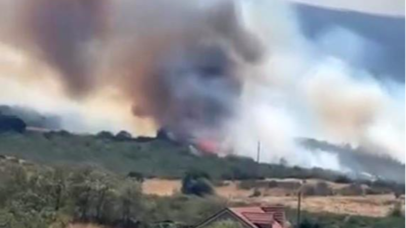 Bursa'da yine yangın; Ekipler müdahale ediyor