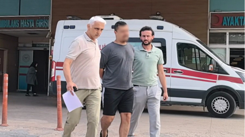 Hayvanları katledip ayin yapan şüpheli adliyeye sevk edildi